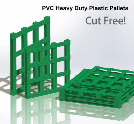 Heavy Duty Plastic Pallets Insulation Anti-Static For Electronic Industry