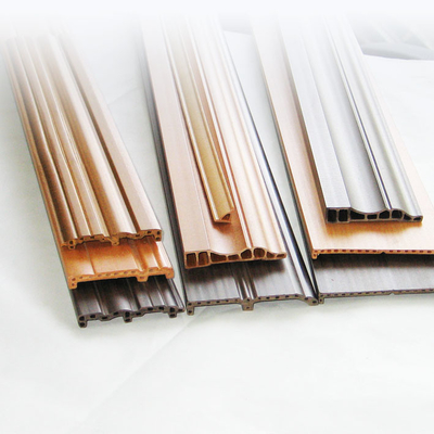 Plastic Foaming pVC WPC Profile Strip Decorative For Door And Window