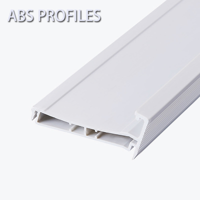 Rigid Plastic Extrusion Profiles ABS Material For Boards And Panels