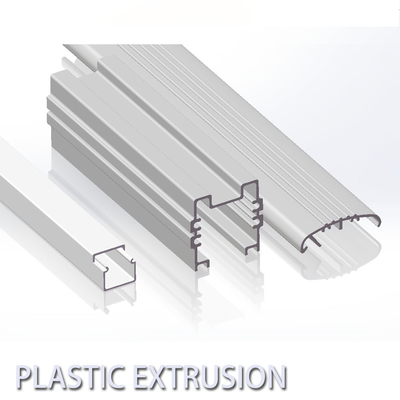 PC ABS Alloy Or PVC And ABS Plastic Extrusion Profiles