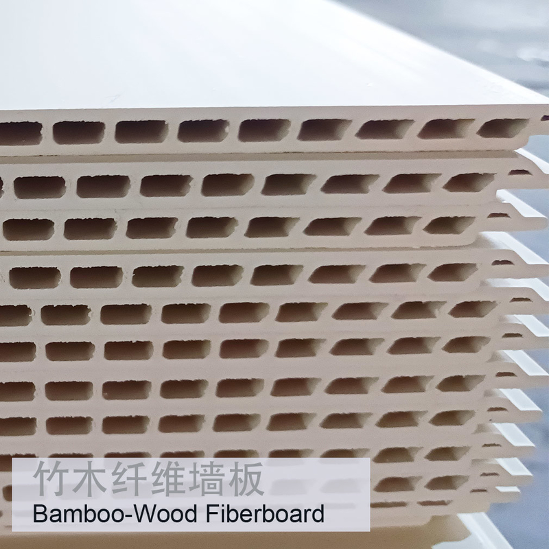 Waterproof Bamboo Fiber WPC Board Varied Choices