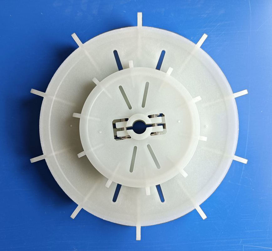 PA PP Molded Plastic Injection Parts Motor Fan Accessories