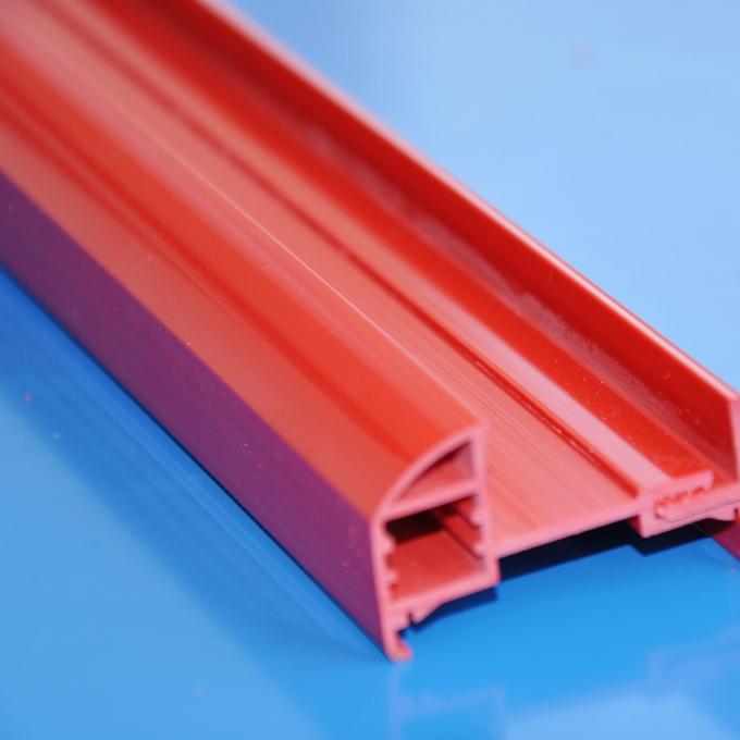 Industrial Plastic PVC UPVC Extrusion Profiles Trim Processing Anti Aging